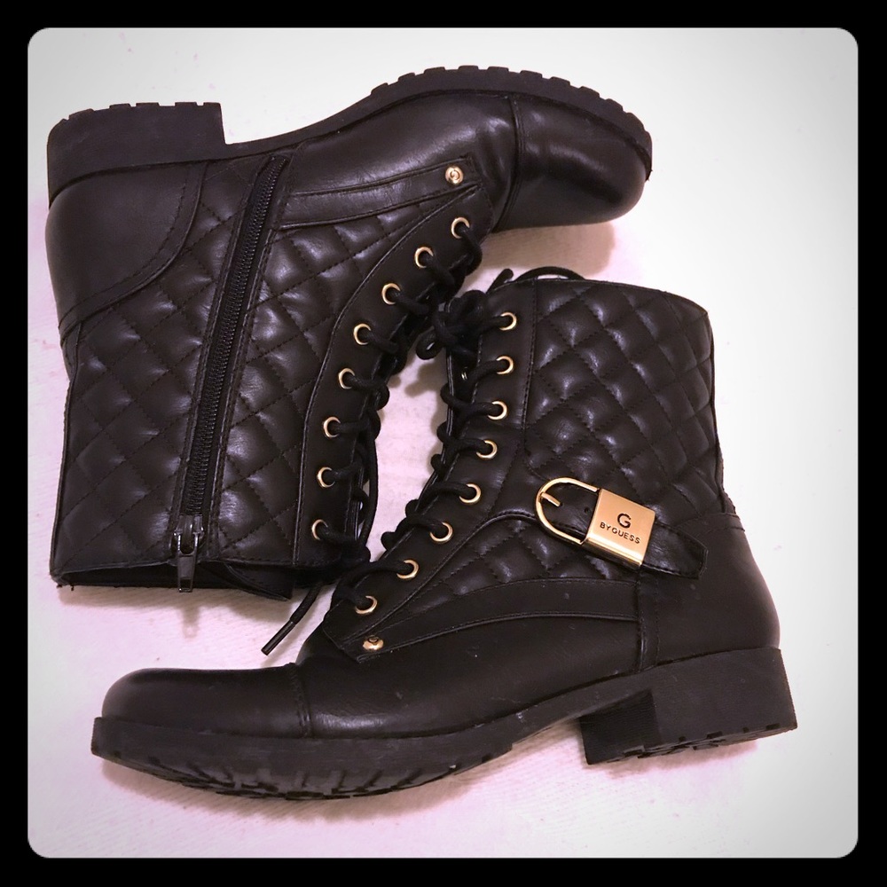 Guess combat boots